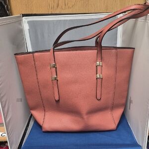 Elegant Tanish Salmon Color Tote Bag